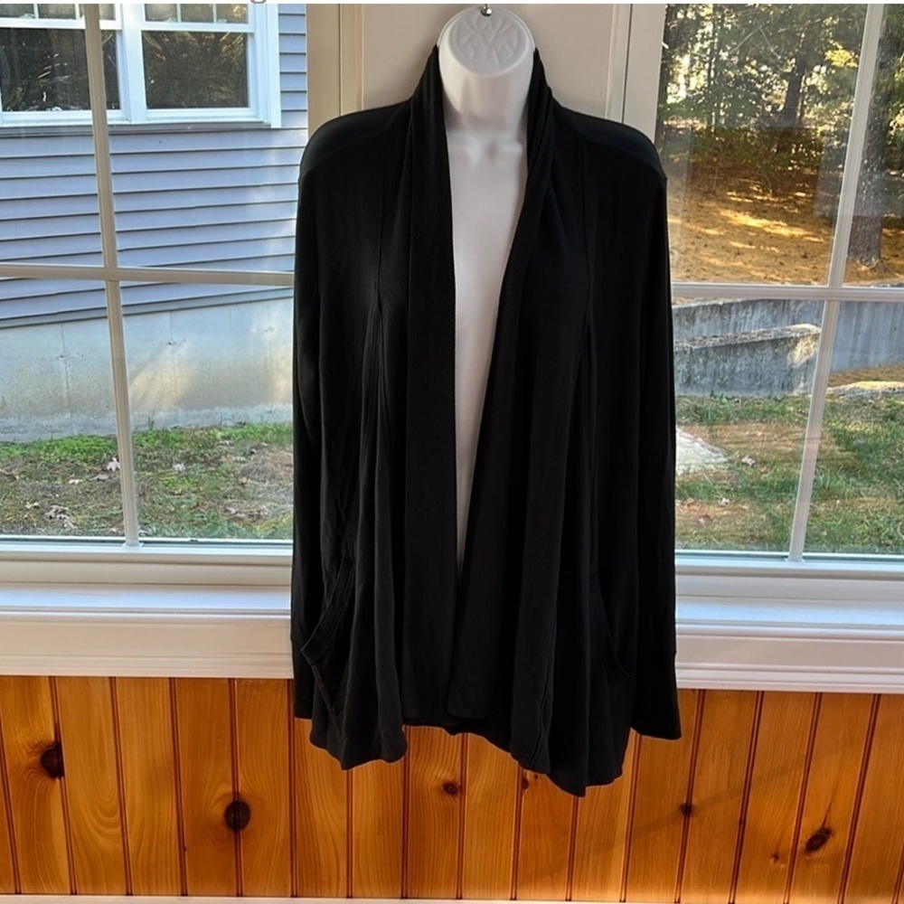 Athleta Classic Open Long Flyaway Sweater